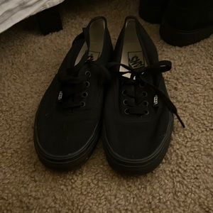 Black Vans